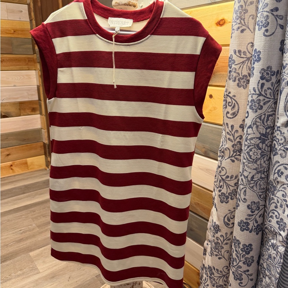 Striped Sleeveless Dress